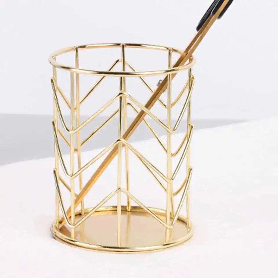 Hollow Out Makeup Brush Holder, Pen Pencil Stationary Holder, Lipstick Brush Pen Holder Organizer, Wrought Iron Pen Storage, Dressing Table Holder Case, Nordic Iron Cylindrical Cosmetics Makeup Brushes Storage Organizer Hollow Out Makeup Brush Holder, Pen Pencil Stationary Holder, Lipstick Brush Pen Holder Organizer, Wrought Iron Pen Storage, Dressing Table Holder Case, Nordic Iron Cylindrical Cosmetics Makeup Brushes Storage Organizer